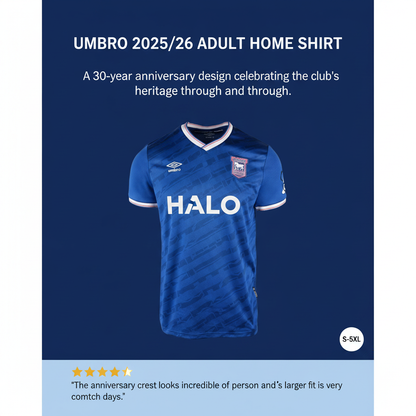 Umbro 2025/26 Adult Home Shirt